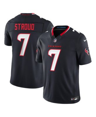 Мужская джерси Nike Navy C.J. Stroud Houston Texans Vapor F.U.S.E. Stitched Limited