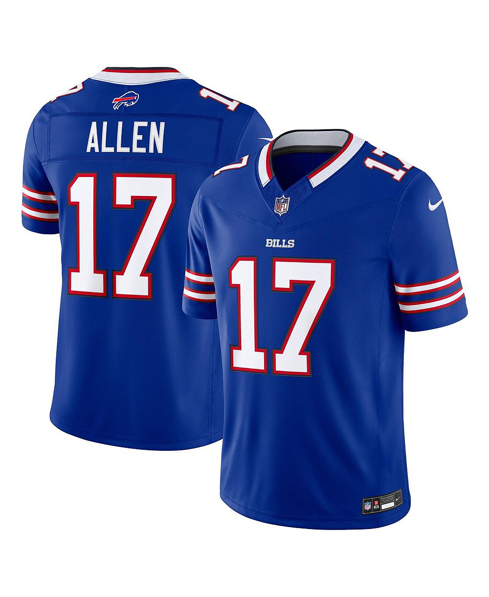 Мужская джерси Nike Josh Allen Royal Buffalo Bills Vapor F.U.S.E. Stitched Limited