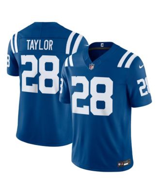 Nike Men's Jonathan Taylor Royal Indianapolis Colts Vapor F.U.S.E. Stitched Limited Jersey