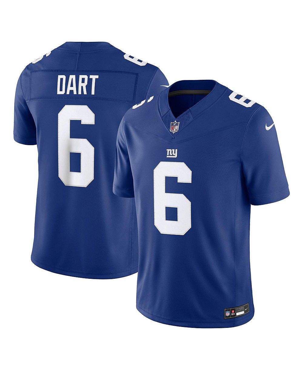 Nike Мужской Jaxson Dart Royal New York Giants Vapor F.U.S.E. Stitched Limited Jersey