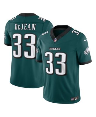 Nike Men's Cooper DeJean Midnight Green Philadelphia Eagles Vapor F.U.S.E. Stitched Limited Jersey