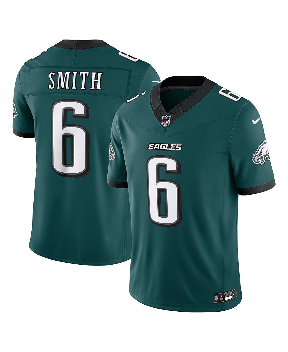 Nike Men's DeVonta Smith Midnight Green Philadelphia Eagles Vapor F.U.S.E. Stitched Limited Jersey