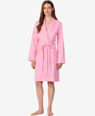 Lauren Ralph Lauren Women's Long-Sleeve Short Robes