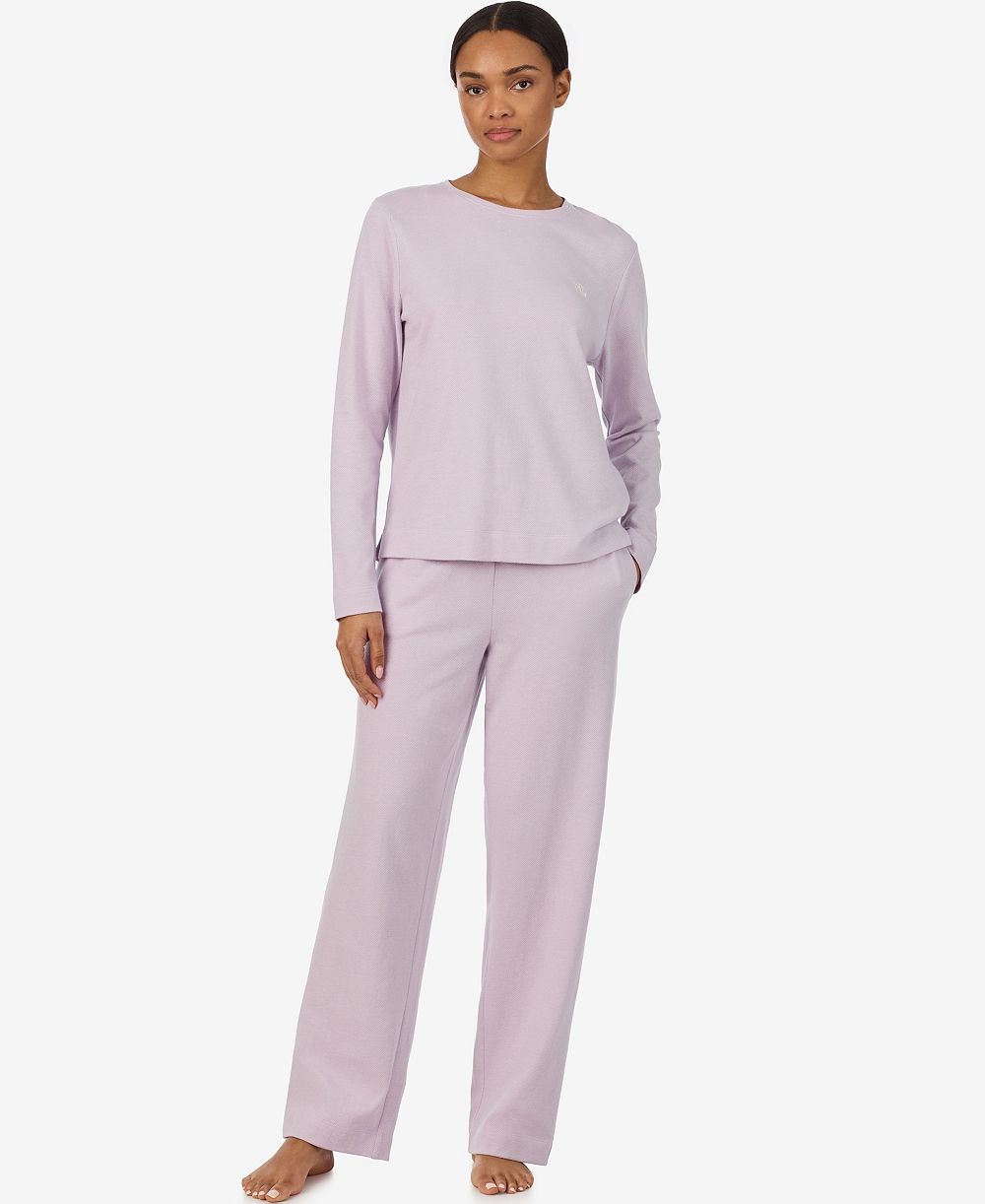 Lauren Ralph Lauren Women's Crewneck Pajama Set