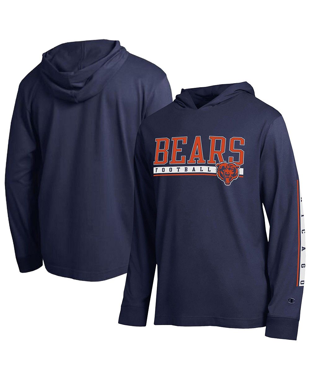 Мужская толстовка с капюшоном Champion Navy Chicago Bears All Star