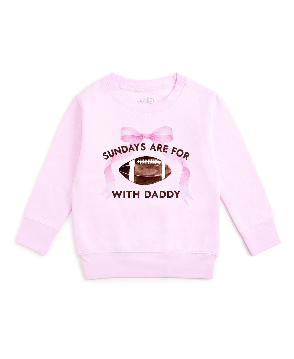 Sweet Wink свитшот для девочек-тоддлеров Sundays Are For Football