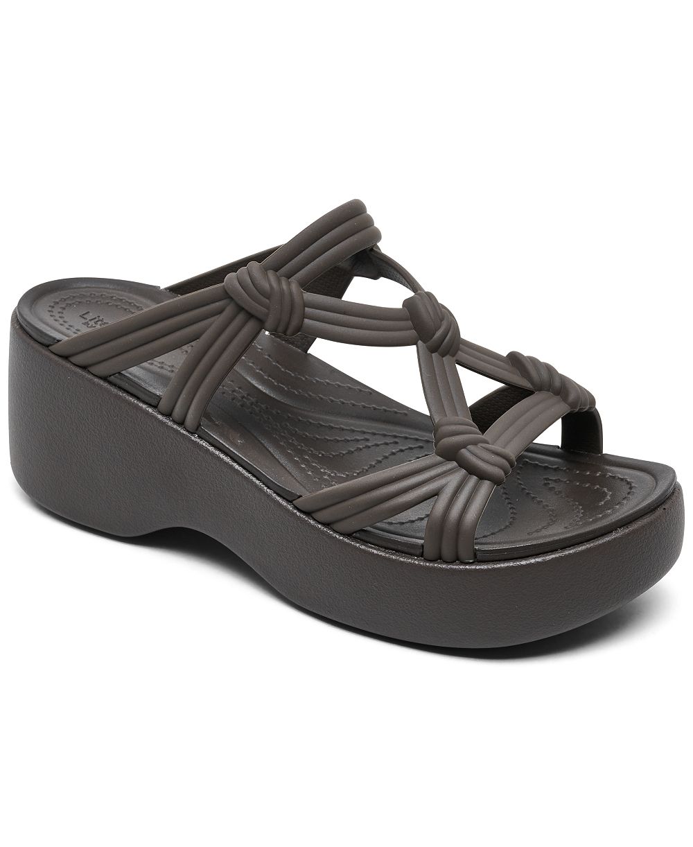 Женские сандалии Crocs Brooklyn Knot Sky Platform