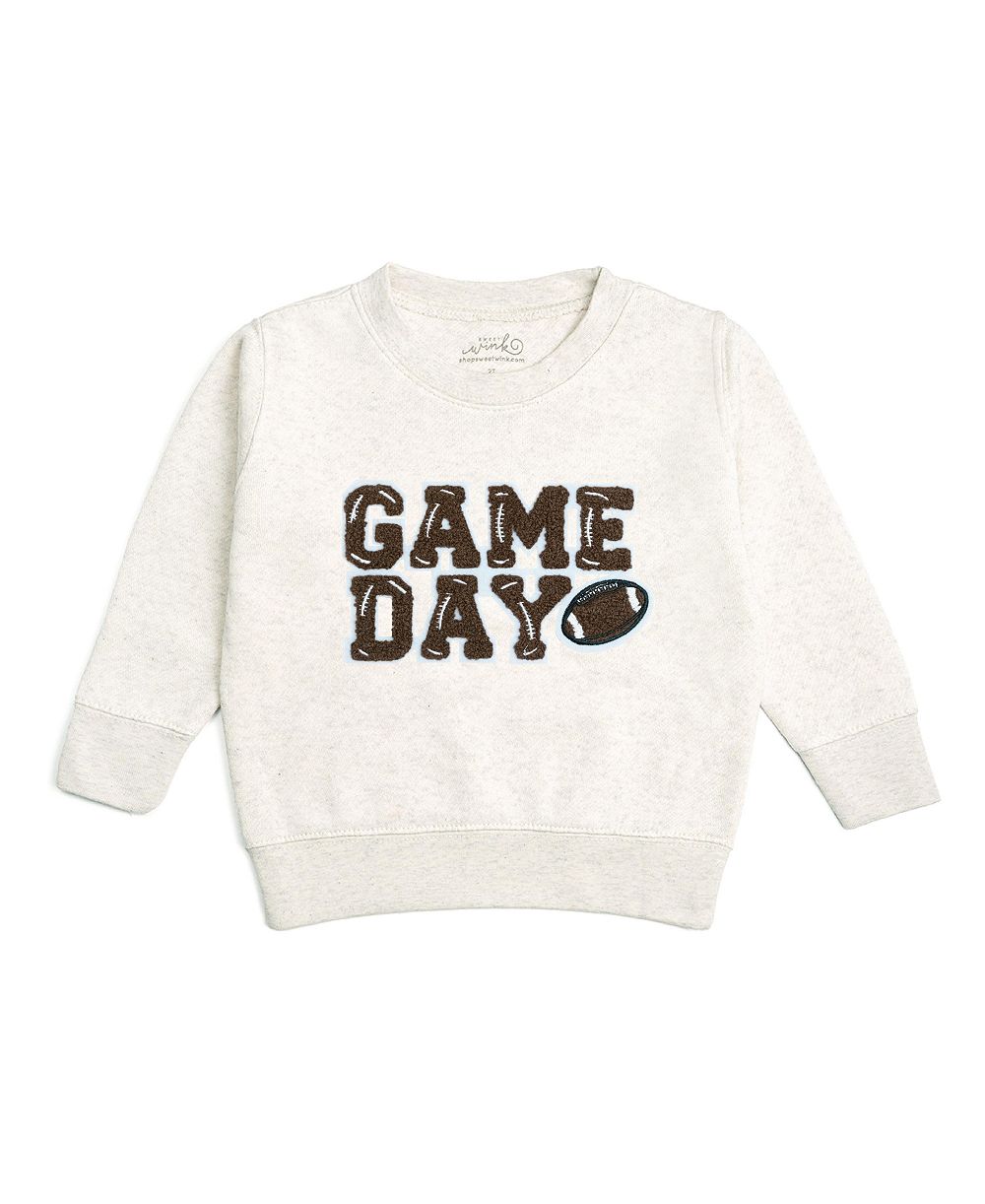 Свитшот Sweet Wink Game Day Patch для малышей
