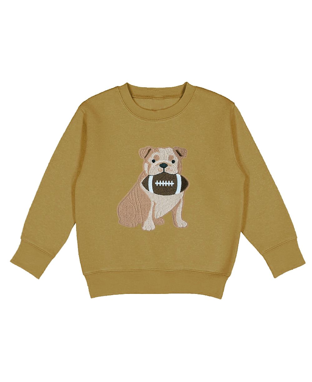 Sweet Wink свитшот для мальчиков с нашивкой Bulldog Football