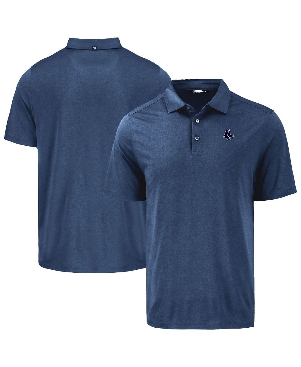 Cutter & Buck Men's Navy Boston Red Sox Coastline Epic Comfort Polo Shirt
