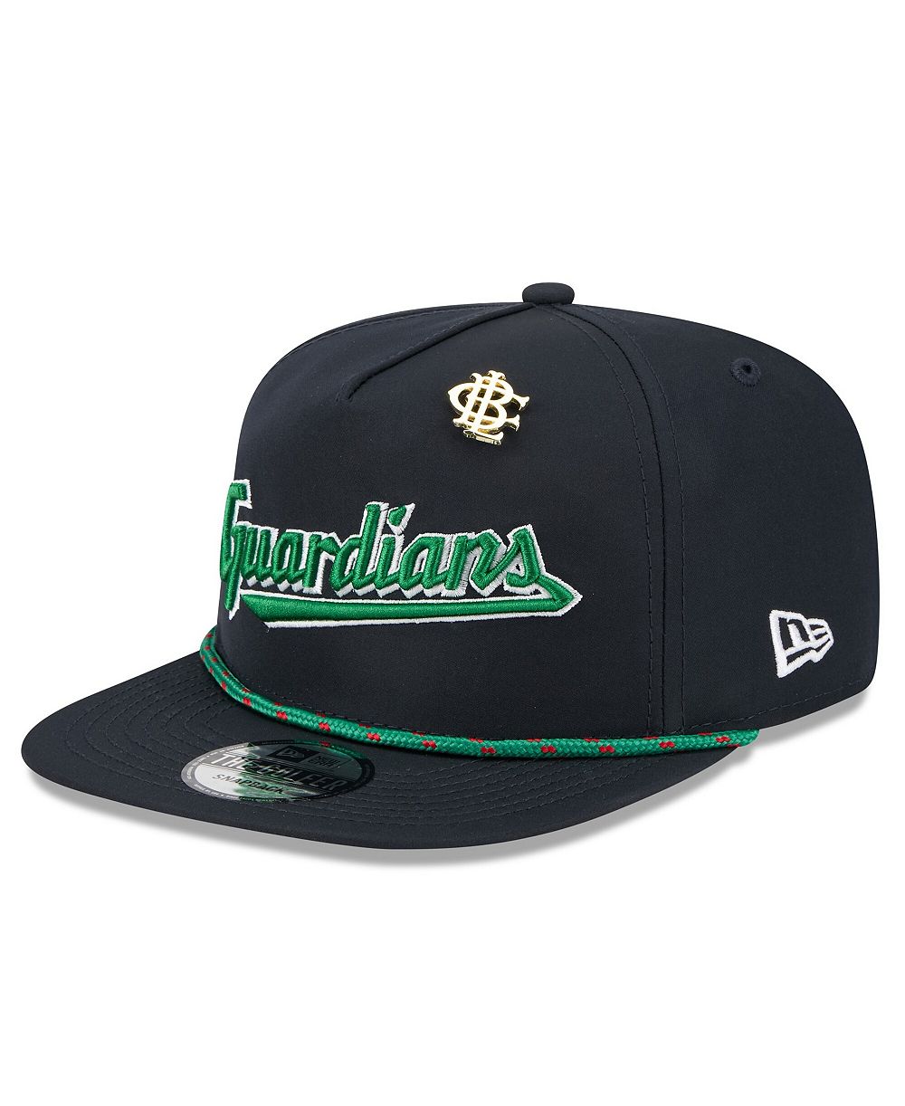 Мужская кепка snapback New Era Navy Cleveland Guardians 2025 Big League Chew Golfer