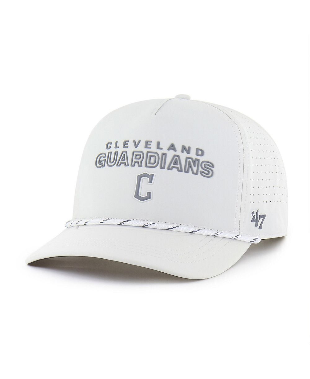 '47 Brand Men's White Cleveland Guardians Forward Vault Hitch Adjustable Hat