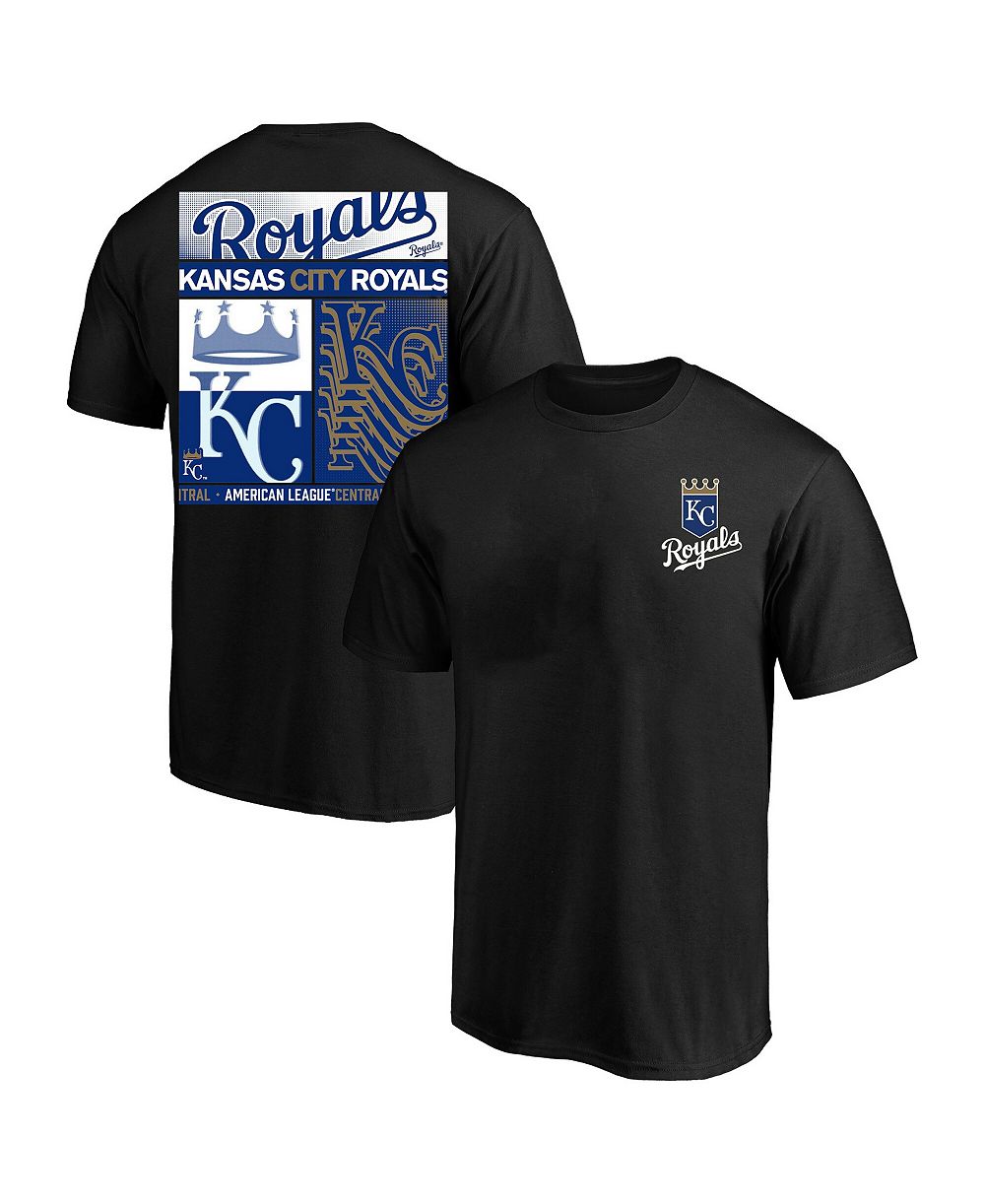 Мужская черная футболка Fanatics Kansas City Royals Big & Tall Two-Sided Graphic T-Shirt