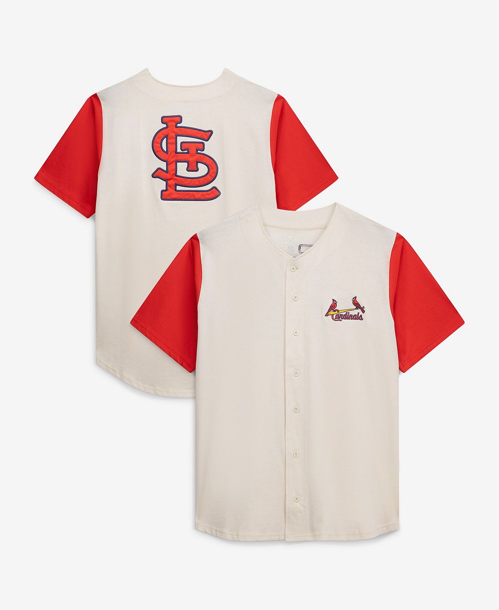 Мужская джерси Fanatics Profile Cream St. Louis Cardinals Big Tall