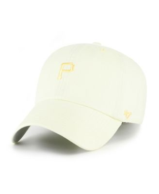 '47 Brand Men's and Women's Yellow Pittsburgh Pirates Pastel Clean Up Adjustable Hat