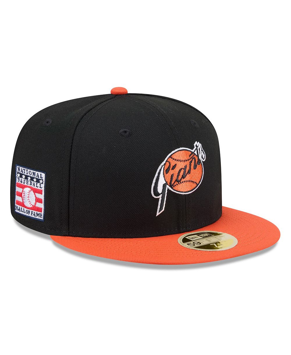 New Era Men's Black/Orange San Francisco Giants 2026 Baseball Hall of Fame 59FIFTY Fitted Hat