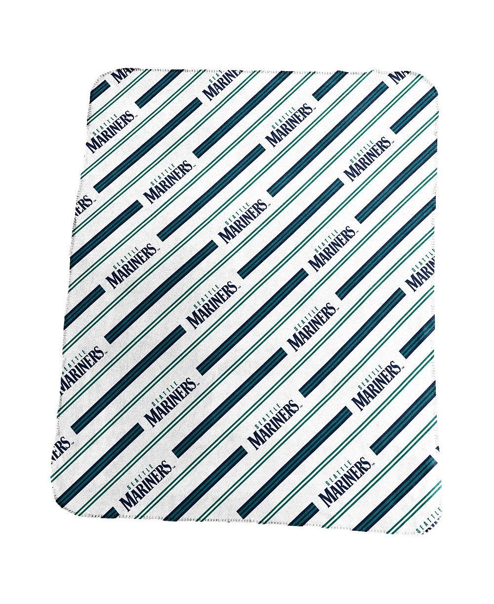 Флисовый плед Logo Brands Seattle Mariners 50" x 60" Classic Vertical Stripe
