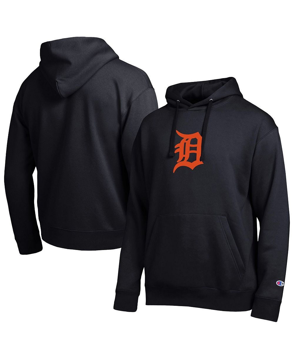 Мужское худи Champion с вышитым логотипом Detroit Tigers