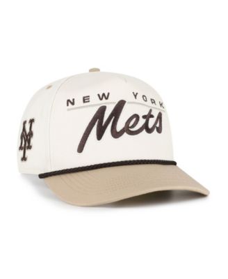 '47 Brand Men's Natural/Tan New York Mets Neutral Terrain Hitch Rope Adjustable Hat