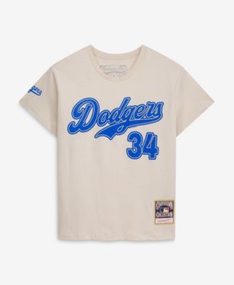 Женская футболка Mitchell & Ness Fernando Valenzuela Los Angeles Dodgers
