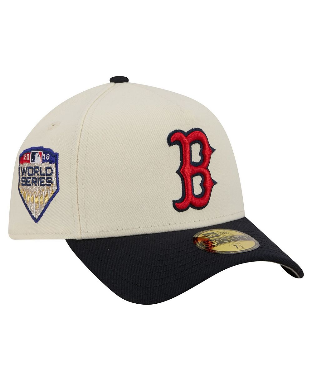 Мужская кепка New Era Boston Red Sox Chrome A-Frame 59FORTY, Cream