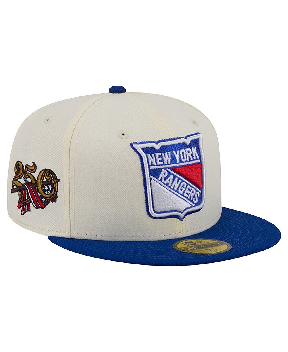 New Era Men's Cream New York Rangers America's 250th Two-Tone 59FIFTY Fitted Hat
