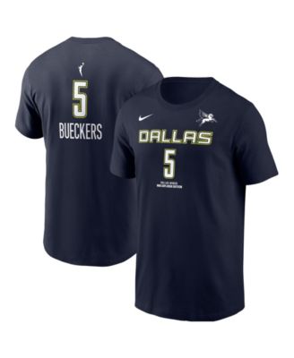 Nike Men's Paige Bueckers Navy Dallas Wings Name & Number T-Shirt