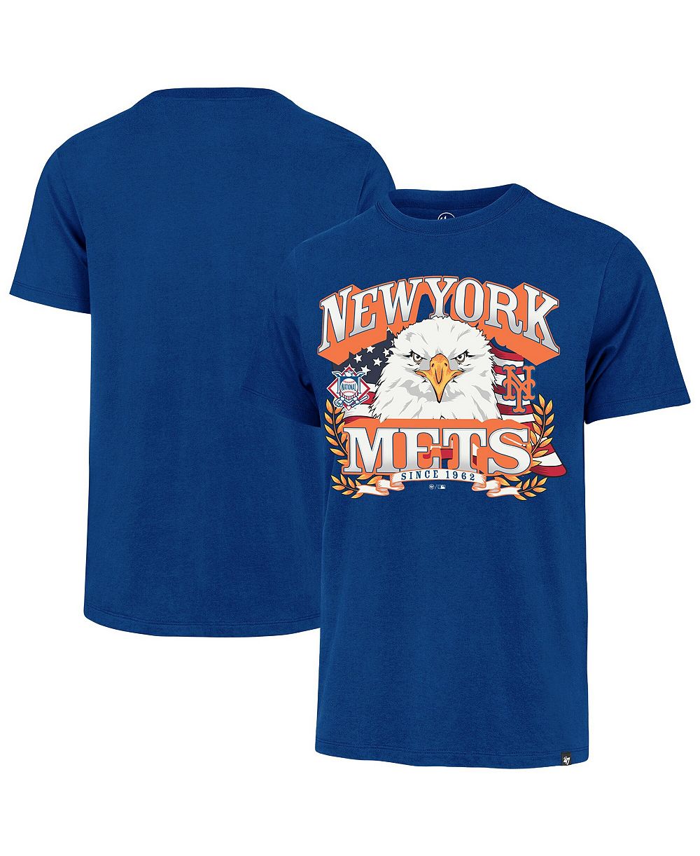 Мужская футболка '47 Brand Royal New York Mets Americana Eagle
