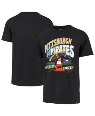 Мужская футболка '47 Brand Black Pittsburgh Pirates Hoist the Cone Regional Franklin
