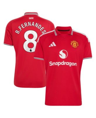 Adidas Men's Bruno Fernandes Red Manchester United 2026/27 Home Replica Jersey