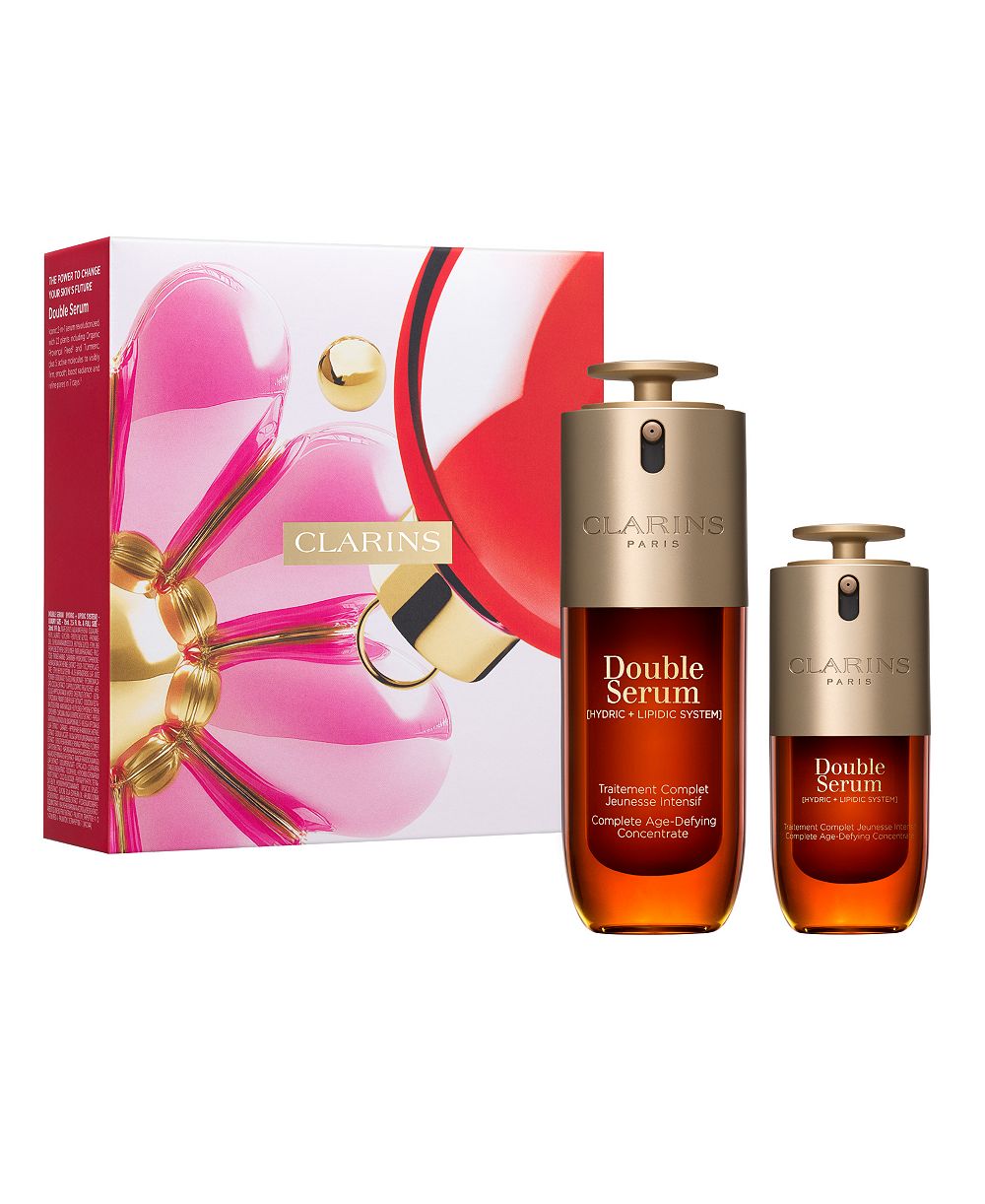 Clarins Подарочный набор из 3 предметов Double Serum Anti-Aging