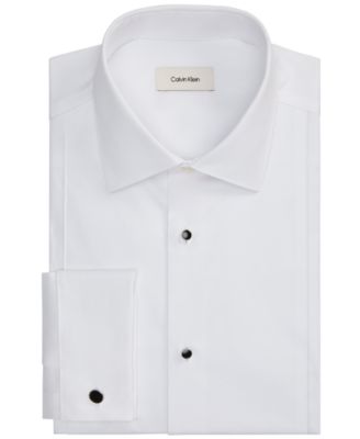 Мужская рубашка Calvin Klein CK Occasion Spread Collar French Cuff Stretch Dress