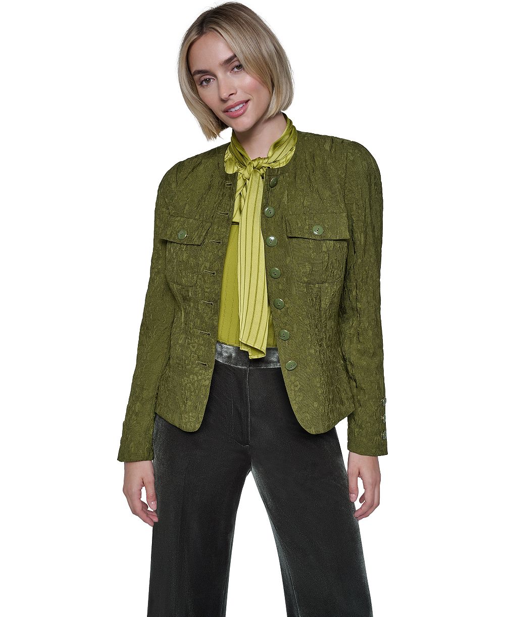 Sonia Rykiel Women's Fitted Rounded Shoulder Jacket