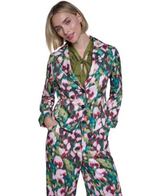 Sonia Rykiel Women's Belted Floral Lightweight Blazer