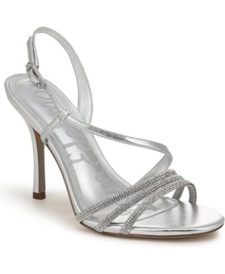 Soft Silver Metallic Leather