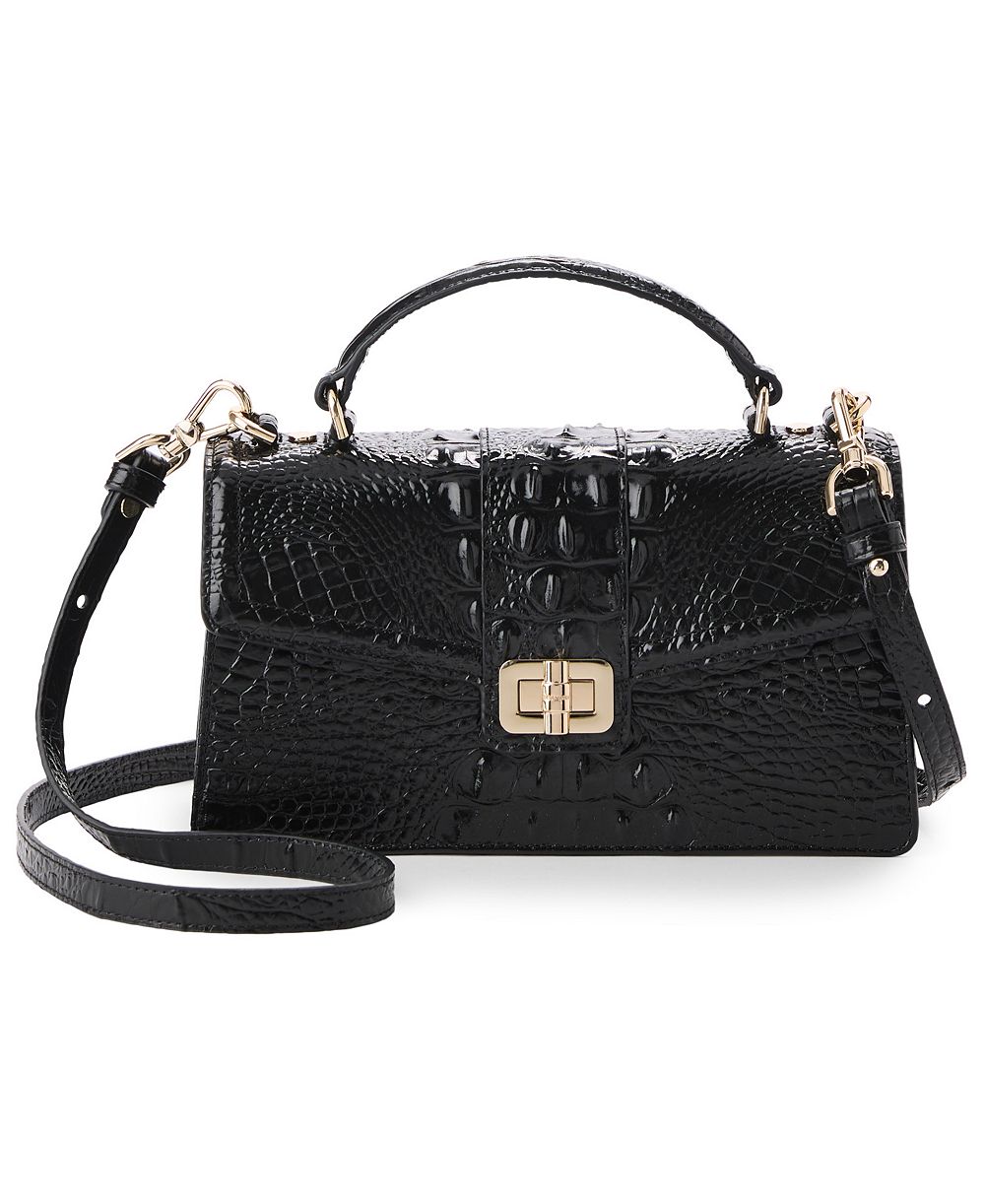 Brahmin Genie Melbourne Leather Small Crossbody Bag