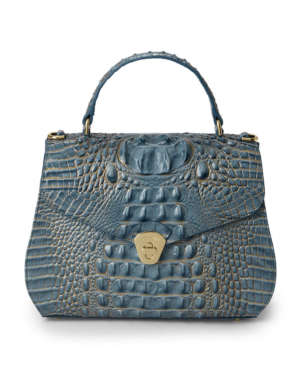 Brahmin Annalise Melbourne Small Leather Satchel Bag