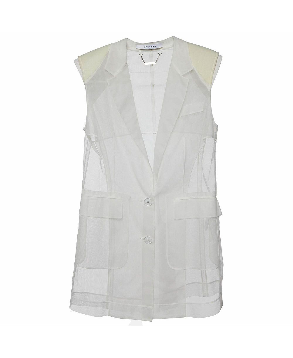 Pre-Owned Givenchy Women's Mesh Sleeveless Jacket