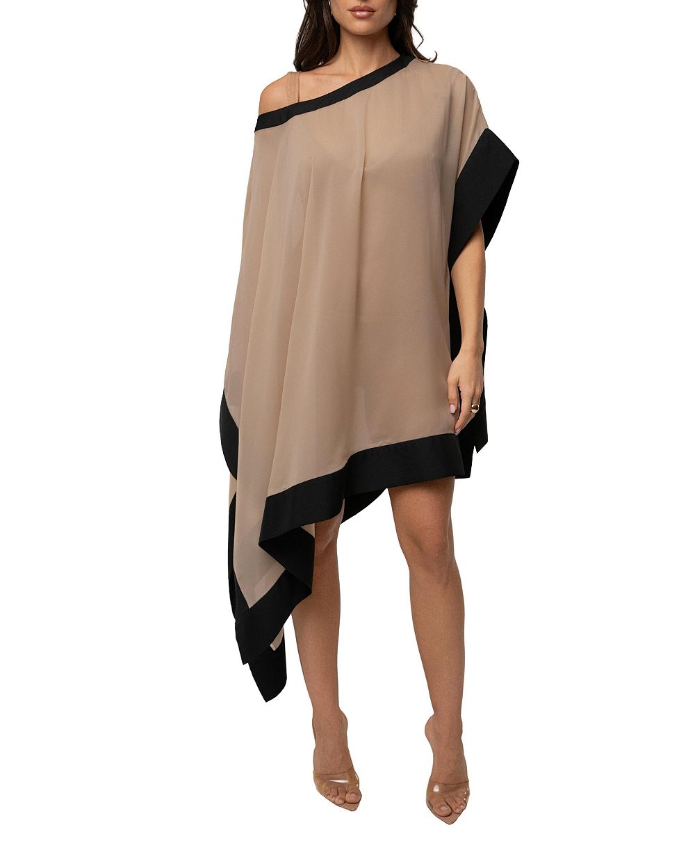 JLUXLABEL Women's Lysette Contrast Top