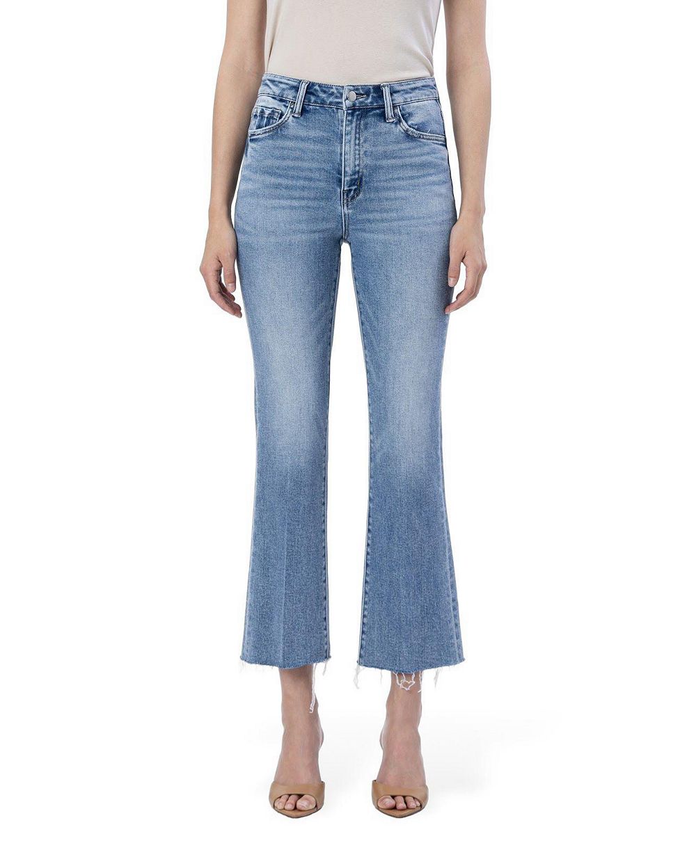 Женские джинсы Flying Monkey High Rise Raw Hem Kick Flare