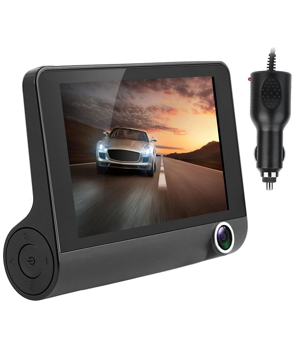 Neewer 3-Lens 4" Car DVR Dash Camera