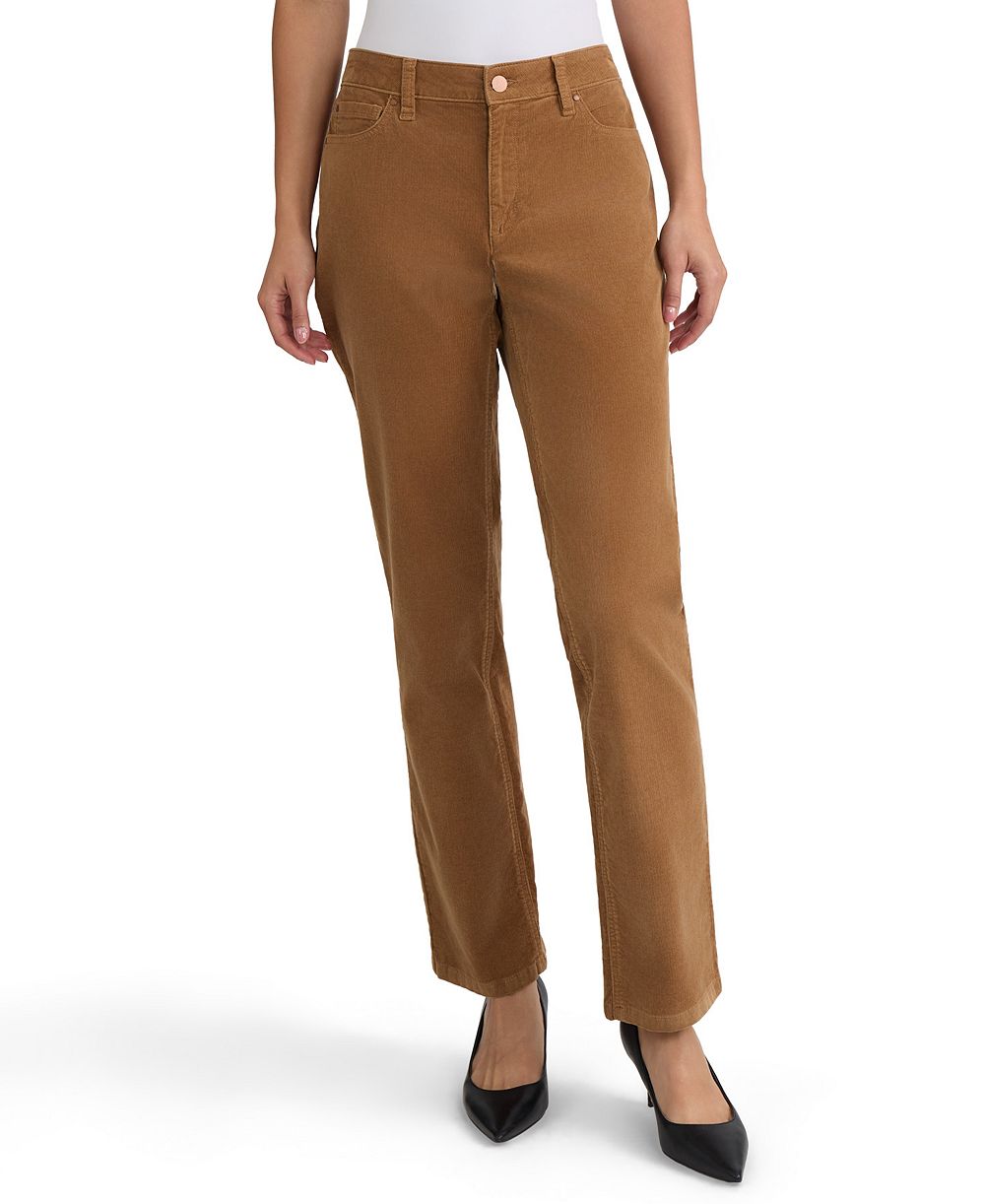 Брюки Jones New York Petite Lexington из вельвета, прямые