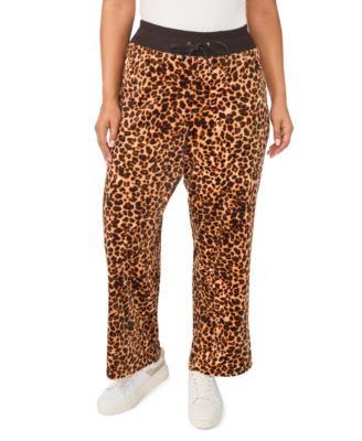 Vince Camuto Plus Size Straight-Leg Drawstring Lounge Pants