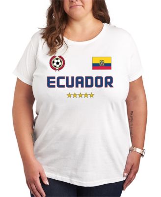 Футболка Hybrid Apparel Plus Size Ecuador Soccer Graphic