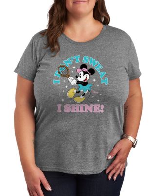 Hybrid Apparel Plus Size футболка с графическим принтом Don't Sweat Shine