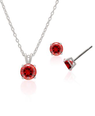 Silver/Garnet