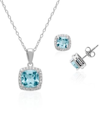 Silver/Blue Topaz