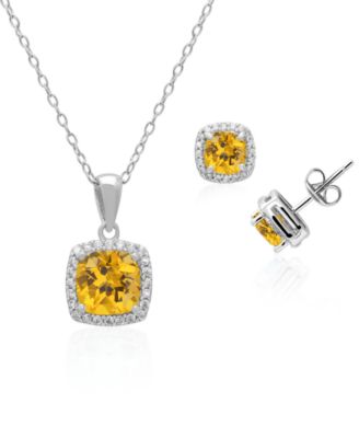 Silver/Citrine