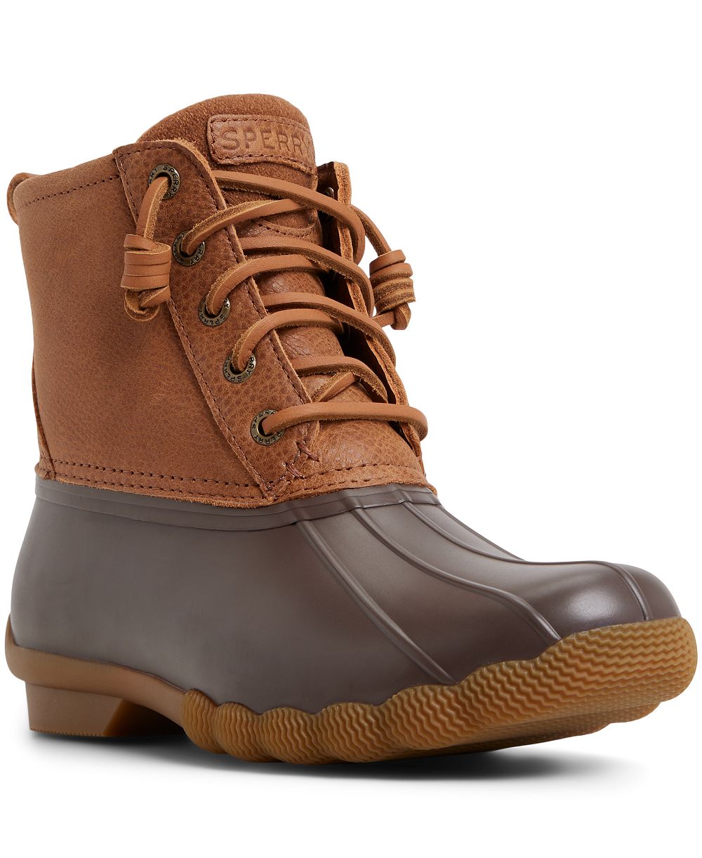 Sperry Женский Saltwater Lace-Up Duck Booties