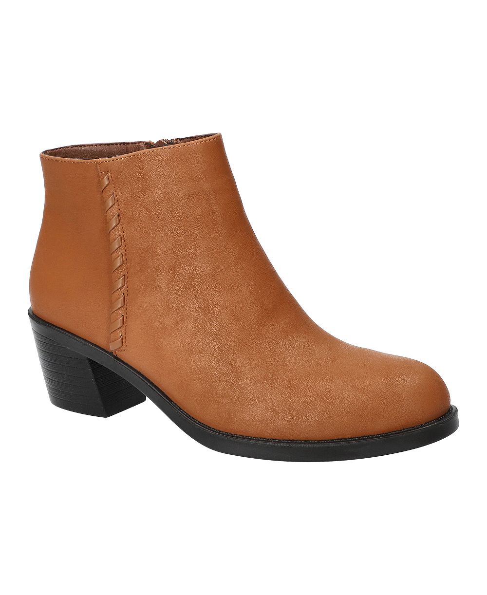 Easy Street Women's Belmont Ankle Block Heel Booties